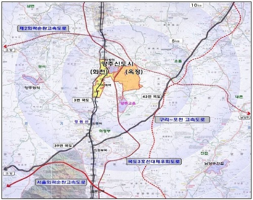 한국토지주택공사(LH), 양주옥정 리츠 시범사업 금융주간사 공모