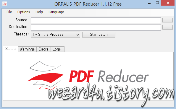 PDF 파일 크기를 줄여주는 프로그램-ORPALIS PDF Reducer