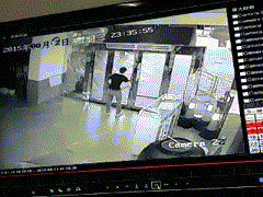 텐진폭발현장 CCTV