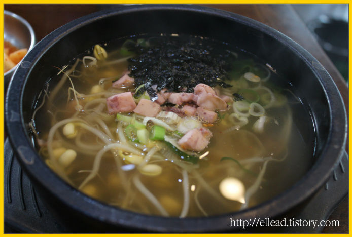 <도곡동 맛집> 콩뿌리 콩나물 국밥 : 전주식 콩나물국밥과 수란