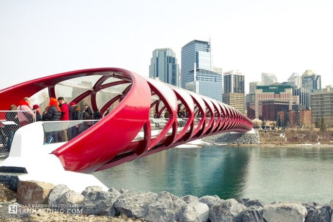 캐나다 캘거리 '평화의 다리' 'Peace Bridge', Calgary in Canada(incl.video)