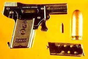 세상에서 가장 작은 자동권총 '콜리브리' 권총