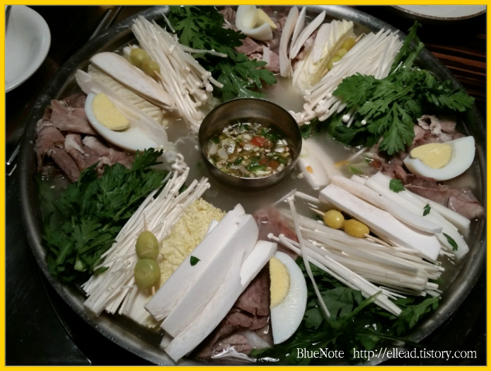 <도곡동 맛집> 봉화전 : 어복쟁반과 토종 닭무침