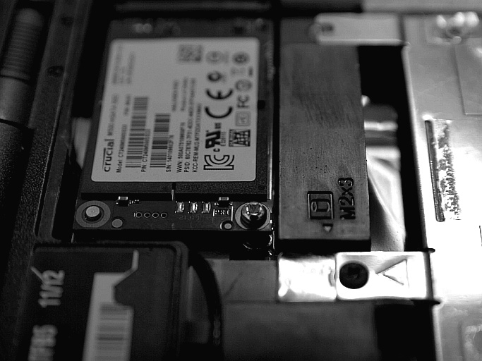 Crucial M500 mSATA SSD 개봉기+벤치마크