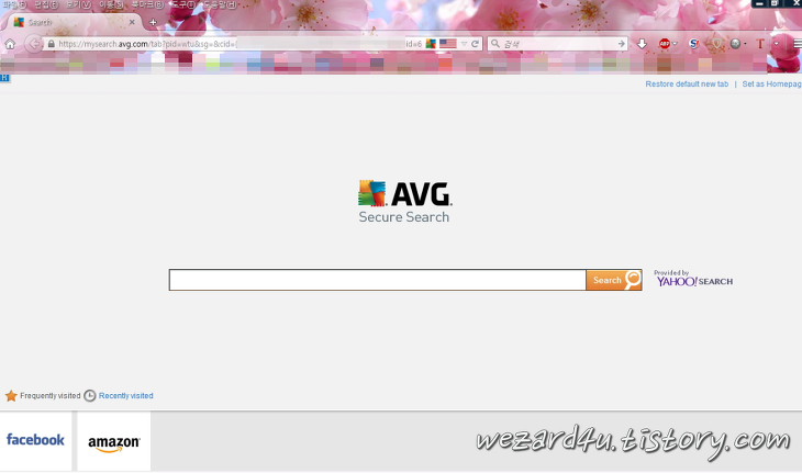 AVG Secure Search 및 mysearch.avg.com 제거 방법