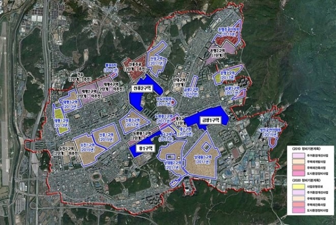 성남 금광1구역 재개발사업, 대림산업·코오롱글로벌 경쟁