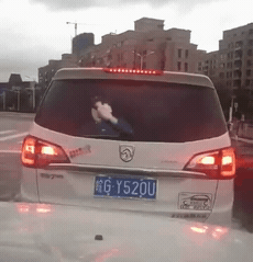 중국의 흔한 자동차 와이퍼