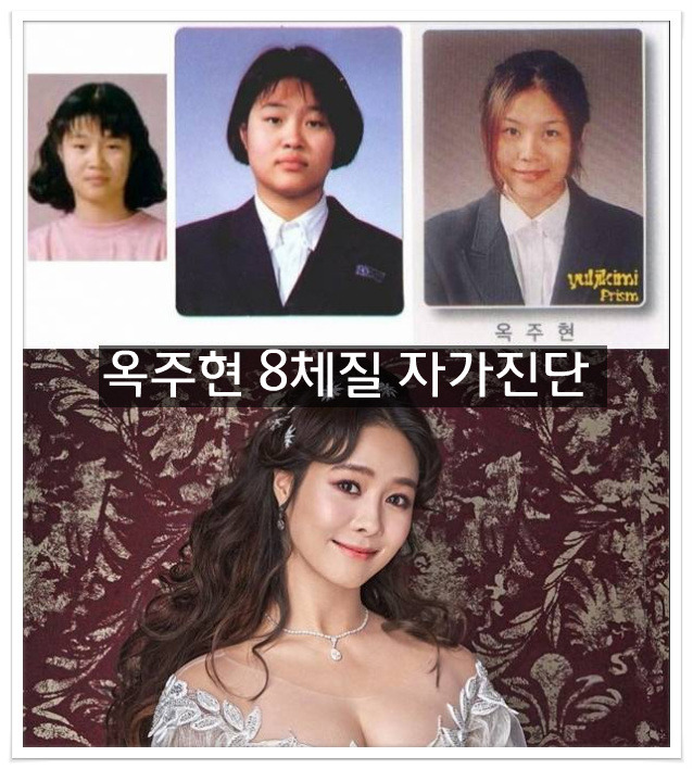 옥주현의 8체질 자가진단