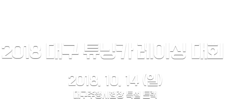 2018 대구 튜닝카 레이싱 대회, 'DAEGU TUNINGCAR RACING'