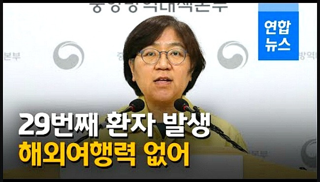국내 29번째 신종 코로나바이러스 감염증