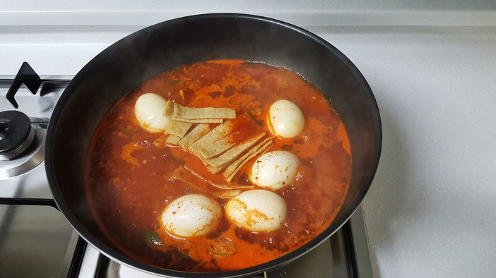 라볶이 처음으로 도전
