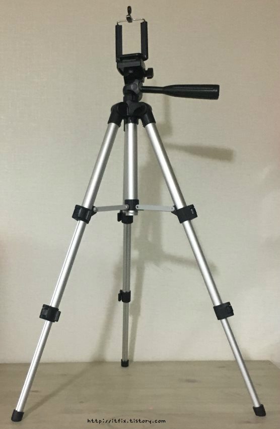 다이소 카메라 & 스마트폰 3단 삼각대