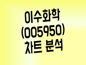 손소독제 관련주 이수화학(Feat. 관련주 총정리)