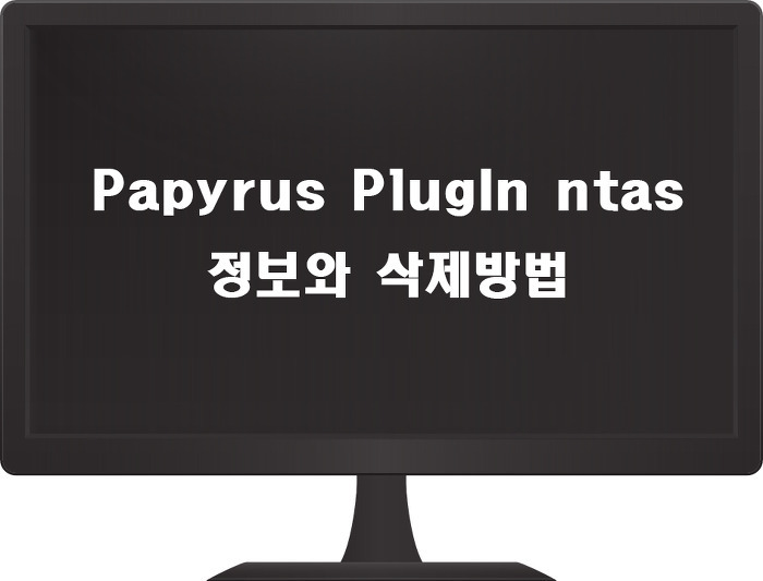 Papyrus PlugIn 정보와 삭제방법에 대해 알아보자