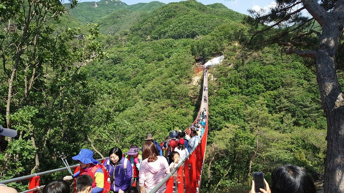 감악산 출렁다리 저도 다녀왔네요