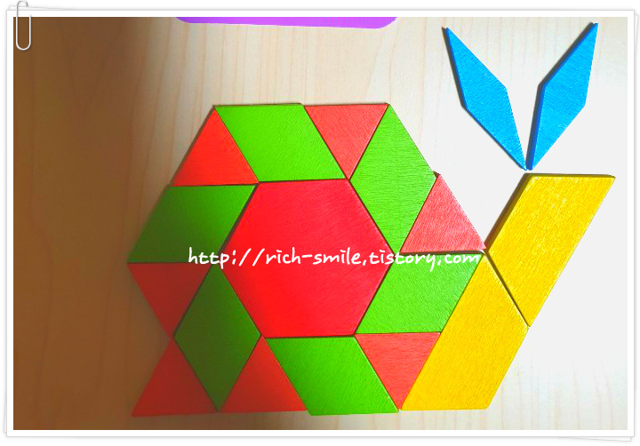 알리익스프레스 직구제품 - tangram 패턴블록