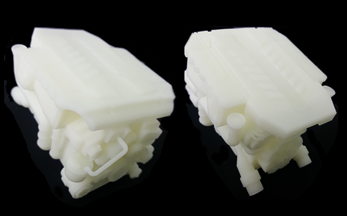 [3D프린팅] 정교함의 끝, SLA방식 3D프린터로 완성한 자동차 엔진 모형 제작기
