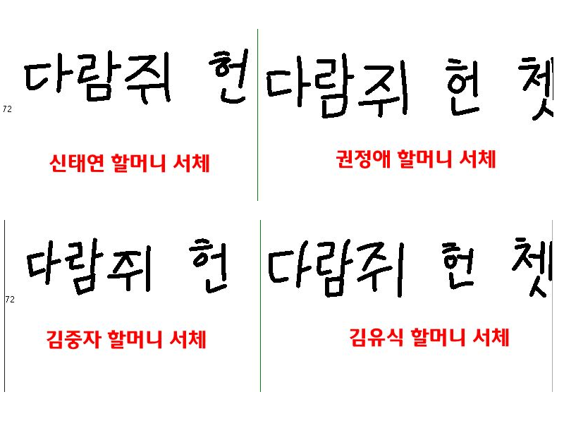 윈도우즈용 완전무료 한글 폰트 추천14종
