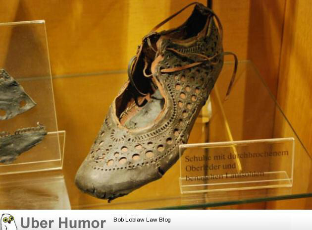 2000년전 로마인들의 신발