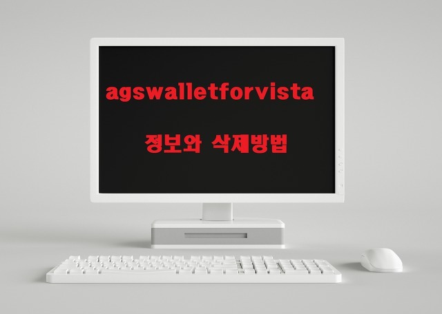 agswalletforvista 정보와 삭제방법