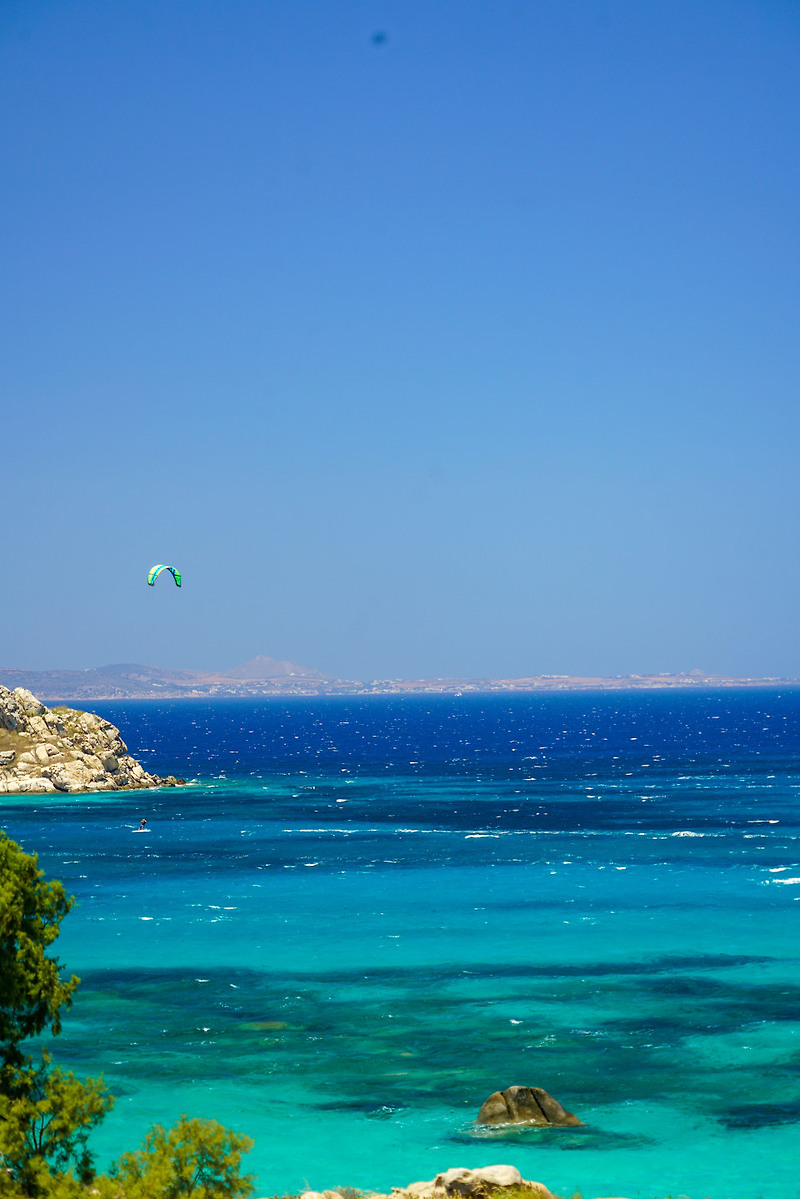 [납량특집] 무더위를 날려버릴 풍경: 2. 그리스 에게해 카이트 서핑
