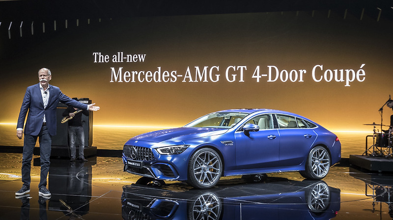 2018 메르세데스-AMG GT4-도어 쿠페(AMG GT 4-Door Coupe) 고화질 사진 투척