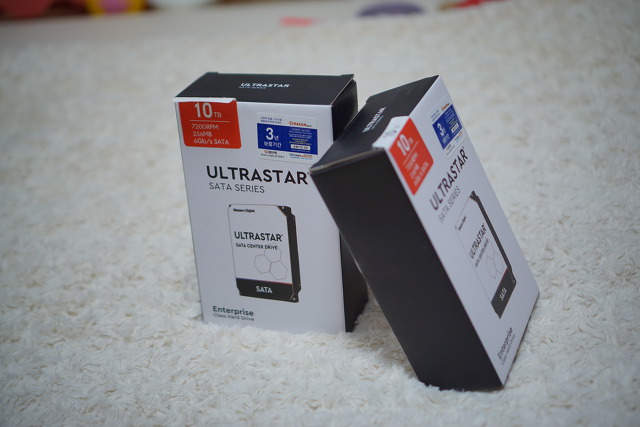 WD Ultrastar 10TB DC330 나스용 HDD 리뷰
