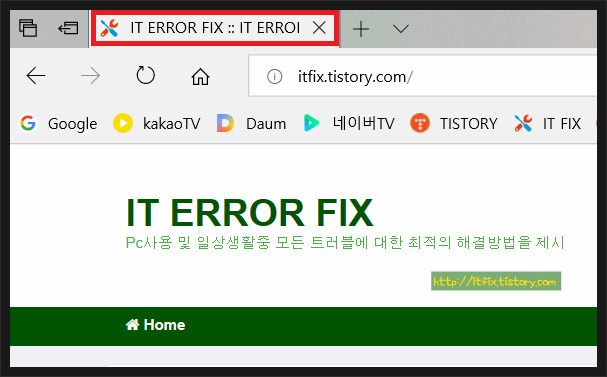 티스토리 블로그 제목 두번 반복으로 보이는것 수정하기