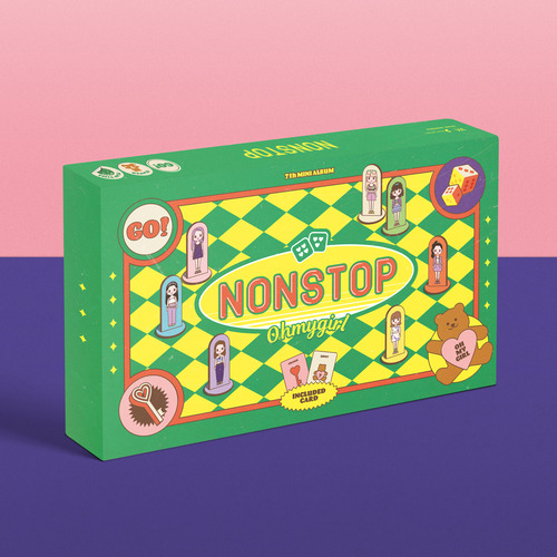 오마이걸 (OH MY GIRL) 살짝 설렜어 (Nonstop) 듣기/가사/앨범/유튜브/뮤비/반복재생/작곡작사