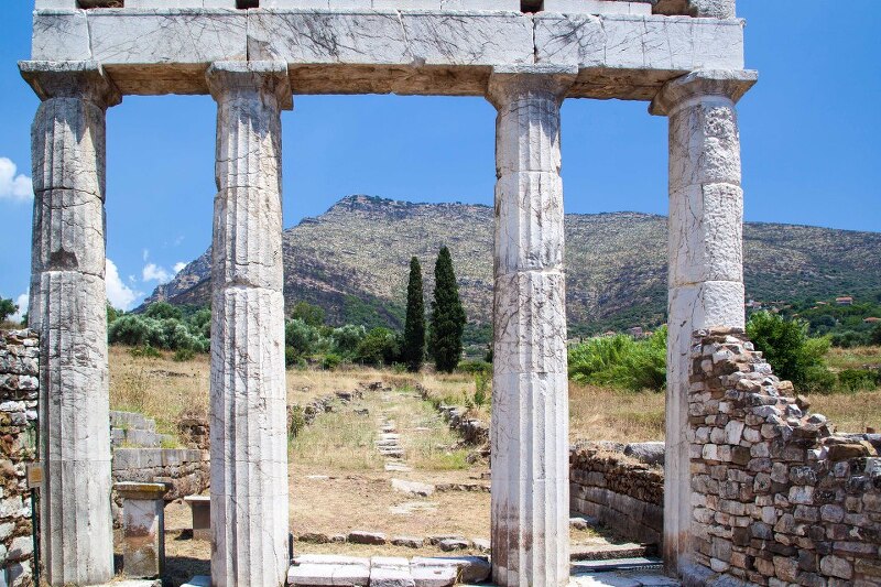 [두번째 그리스여행]23 메세니아 고대유적: 스파르타 노예 헬로이타이 들의 고향