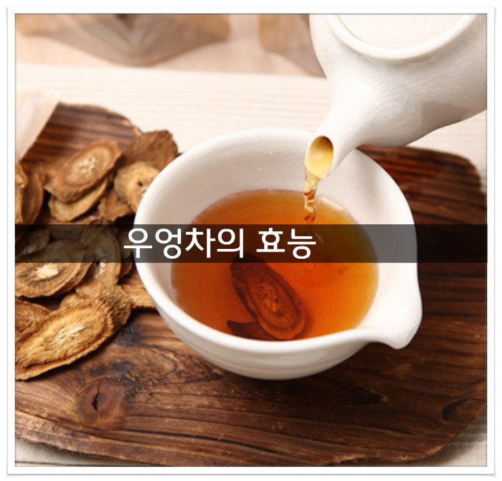 우엉차의 효능