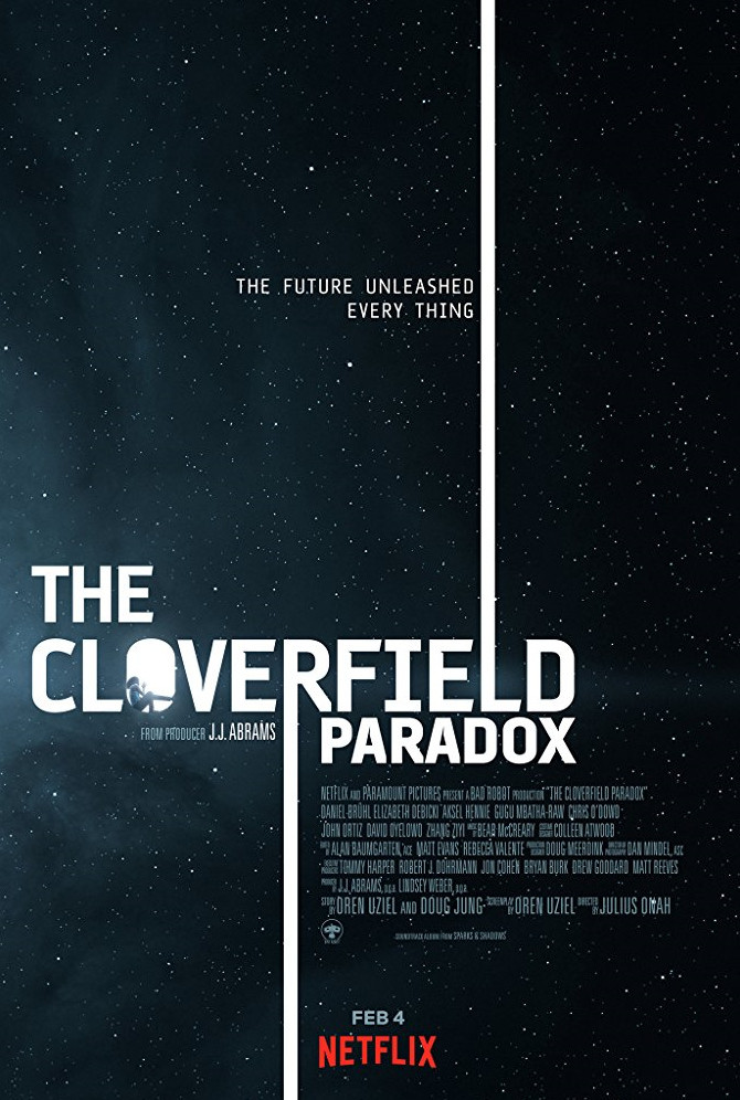 [넷플릭스 영화 추천] 클로버필드 패러독스(The Cloverfield Paradox, 20하나8)_ 클로버필드 프리퀄 대박이네