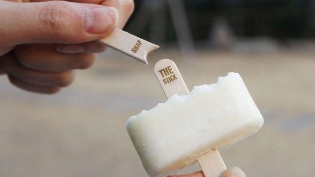 한국인 디자이너가 만들어낸 아이스크림 막대