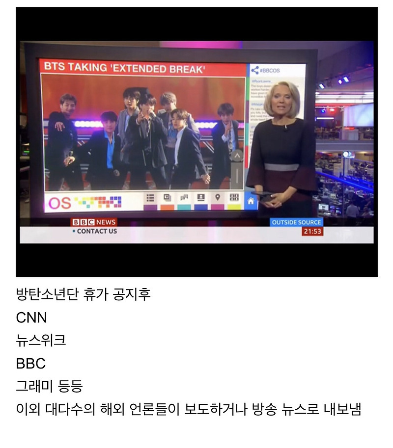 방탄소년단 휴가를 CNN, BBC에서 다룬 이유