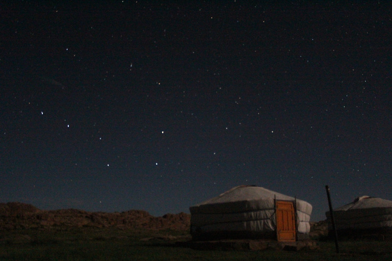 바가즐링촐로 - 몽골 여행 은하수 별이 쏟아지는 감격의 순간