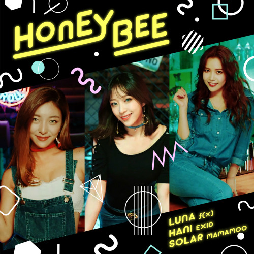 루나 (LUNA) (박선영), 하니 (EXID), 솔라 (마마무) HONEY BEE (Prod. by 박근태) 듣기/가사/앨범/유튜브/뮤비/반복재생/작곡작사
