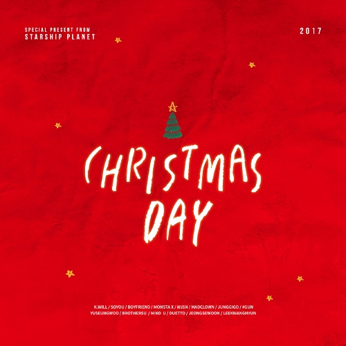 케이윌 (김형수), 소유 (SOYOU), 보이프렌드, 몬스타엑스, 우주소녀, 매드클라운 크리스마스데이 (Christmas Day) 듣기/가사/앨범/유튜브/뮤비/반복재생/작곡작사