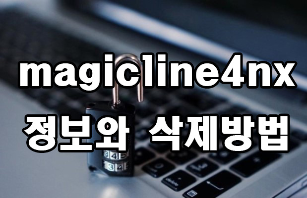 MagicLine4NX 정보와 삭제방법에 대해 알아보자