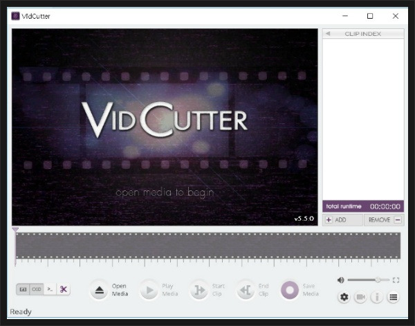 VidCutter 렌더링없이 동영상을 잘라내고 붙이기