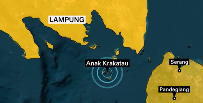 인도네시아 쓰나미 순다해협에서 발생