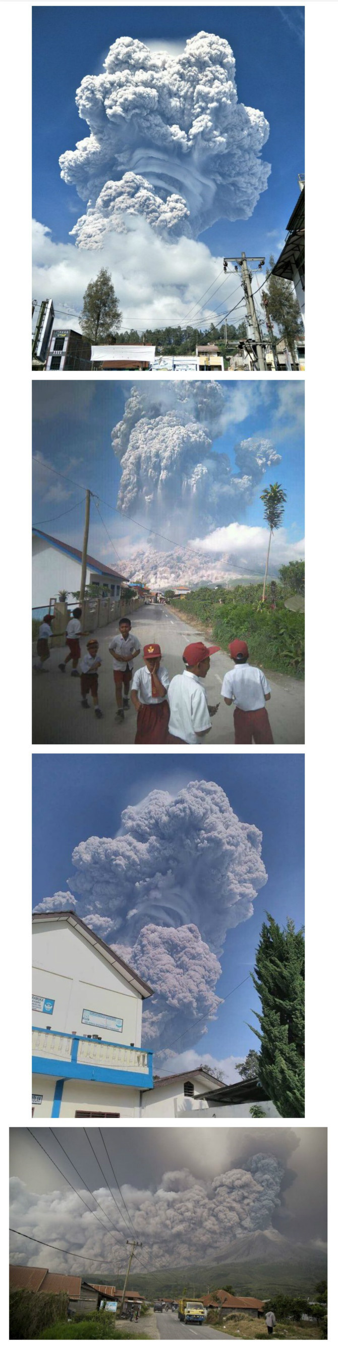 인도네시아 화산폭발근황