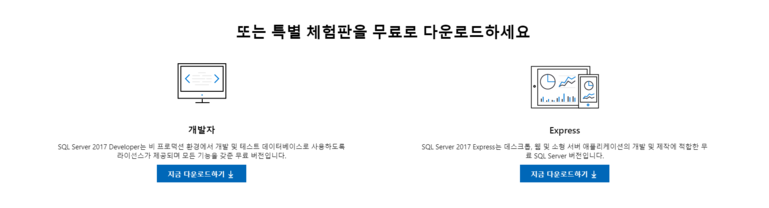 [데이터베이스] MS SQL SERVER 20첫7 개발자 버전 설치하기 이야~~