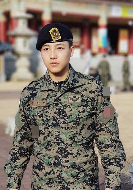 배우에서 지금은 군인으로 복무중인 김효인, 특전사 입대당시 모습