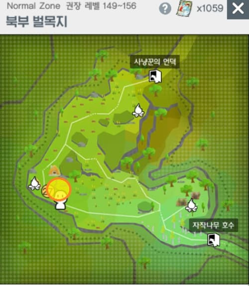 신규맵 북부 벌목지 히든퀘스트 괴상한 펫 취향 공략