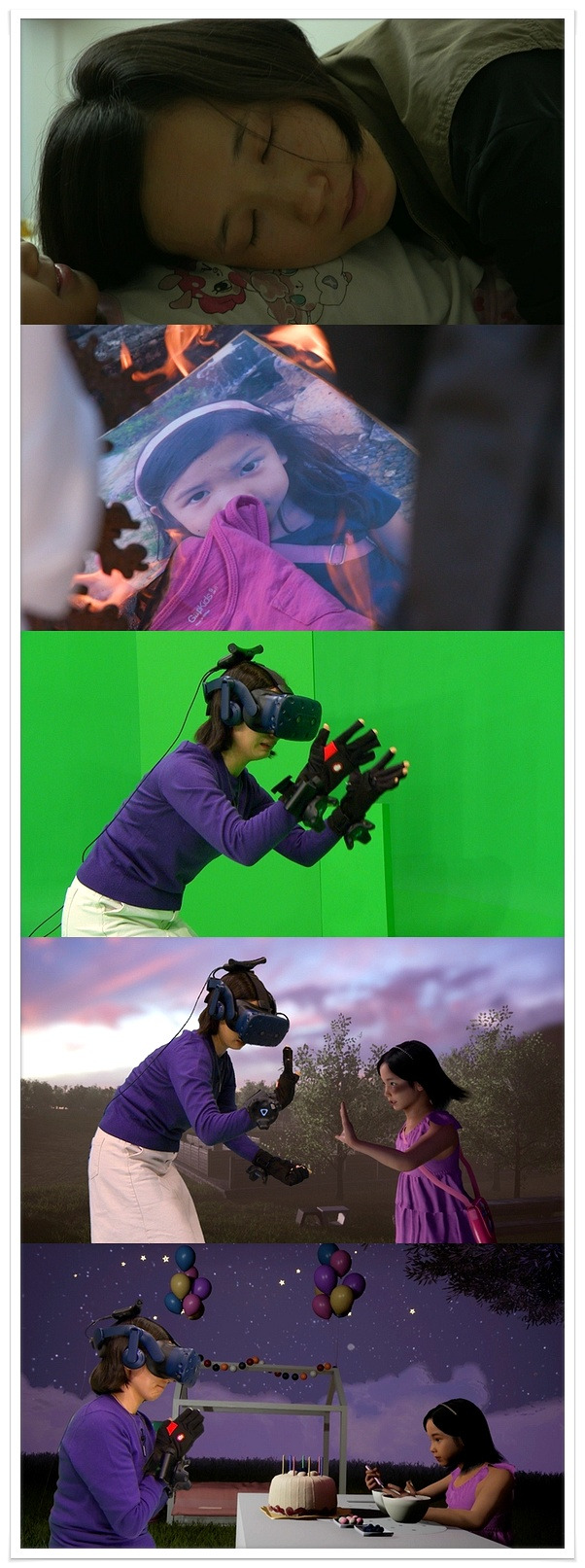 너를 만났다. 하늘나라로 간 딸을 VR가상현실로 만난 나연이엄마