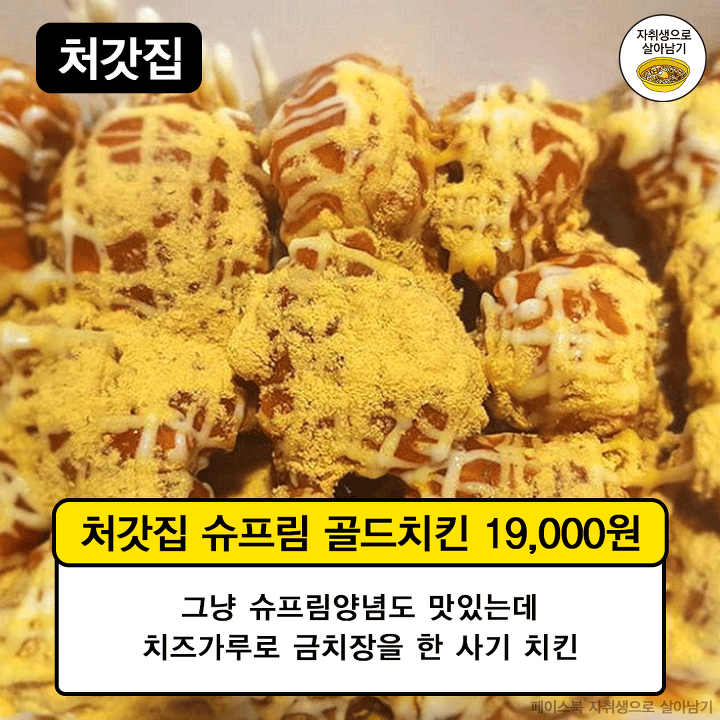 맛있다고 소문난 브랜드별 치킨메뉴 모아모아