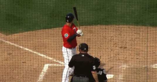 MLB 박병호 - 시범경기 3호 홈런 움짤,GIF