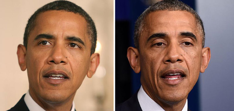 확연한 차이를 보이는 미국대통령 재임전과 후 ㅠㅠ