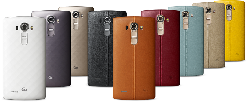 LG G4 스마트폰 디자인