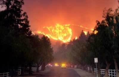 캘리포니아 산불 화재 25명 사망 110명 실종